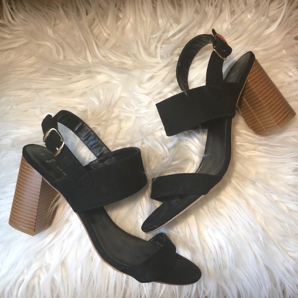 Black heels